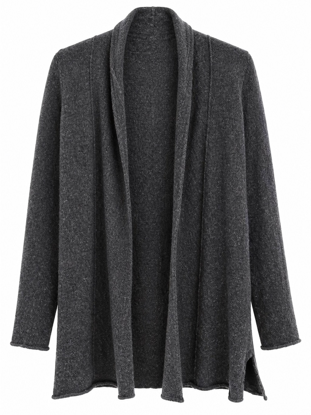 Cynthia Rowley Grey Merino Wool Cardigan S